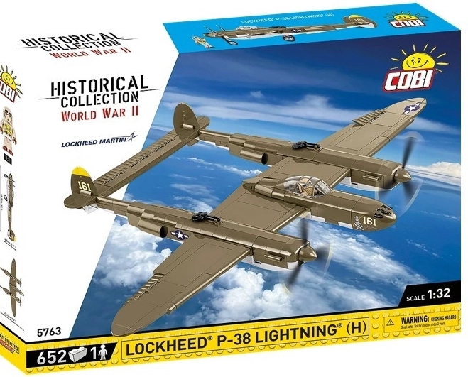 Stavebnice Letoun Lockheed P-38H Lightning
