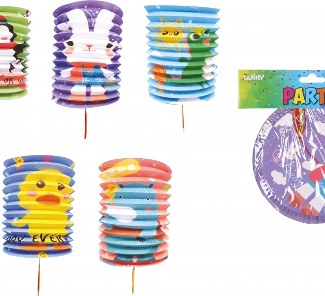 Lampion válec Zvířátka