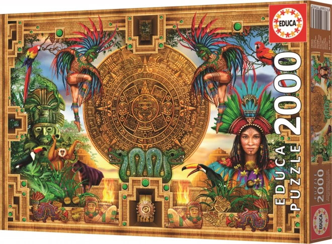 EDUCA Puzzle Aztécko-Mayské propojení 2000 dílků