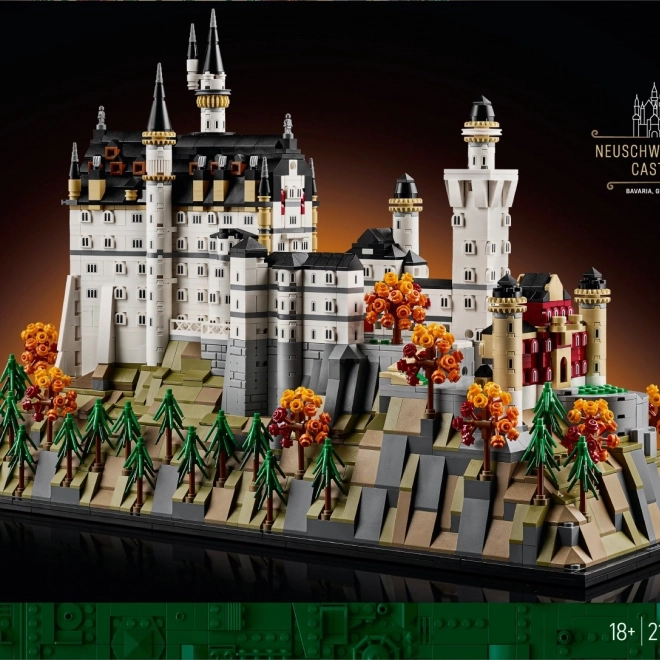 LEGO Architecture Zámek Neuschwanstein 3455 ks
