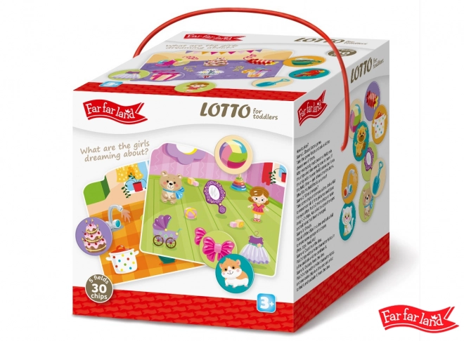 Far Far Land Lotto pro dívky