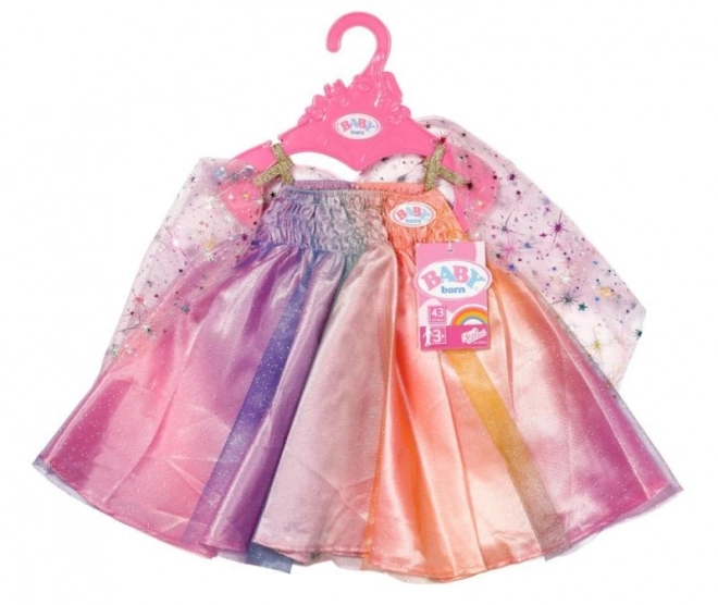 Šaty pro panenku BABY born Duhové Víla
