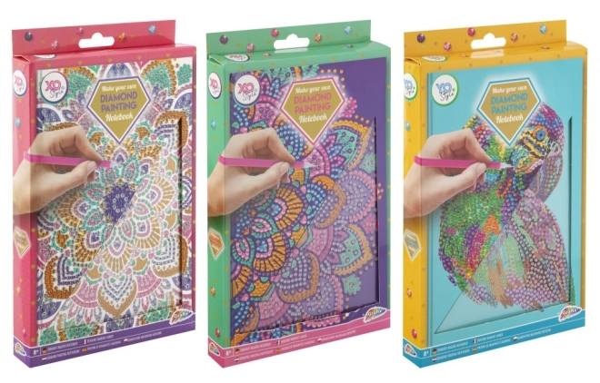 Grafix diamantové malování – zápisník A5 Mandala