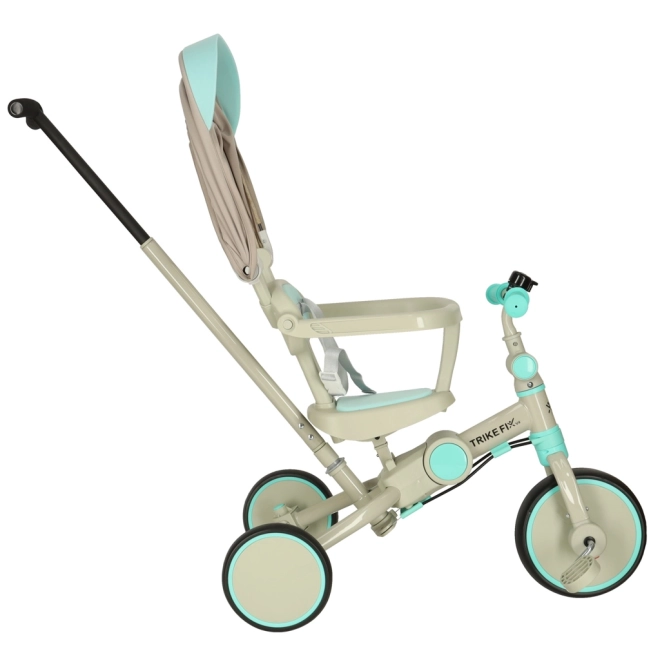 Tříkolka TRIKE FIX V4 se stříškou – Modrošedá