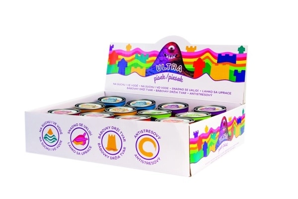 Ultra písek 120g, 6 barev