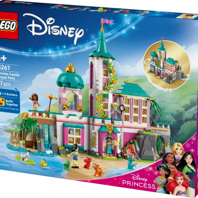 Hrad Princezen a Královští Domácí Mazlíčci LEGO Disney