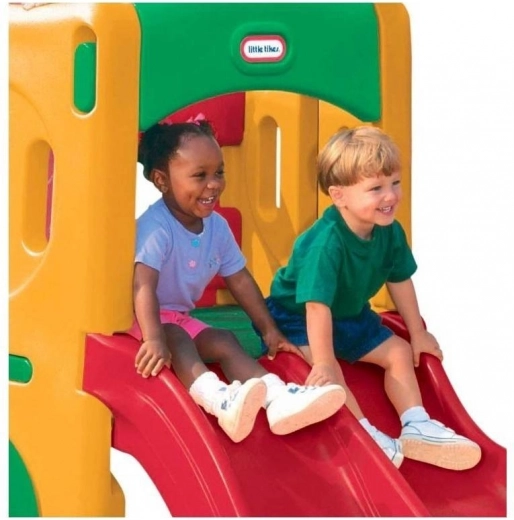 Dvojitá skluzavka pro dvojnásobnou zábavu