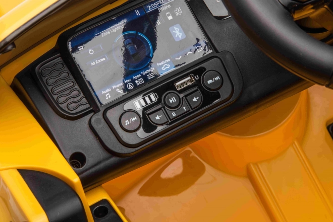 Dětské elektrické auto Ford Ranger Lift Žluté