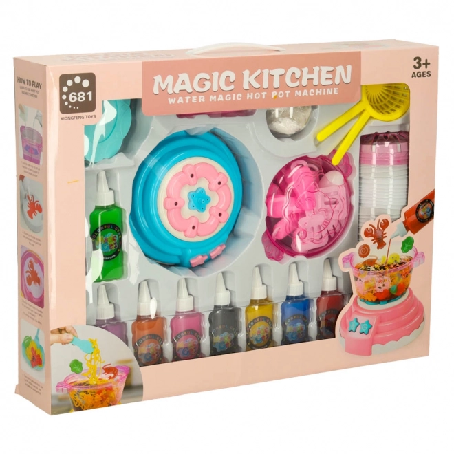 Magický 3D gel pro vytváření krystalových figurek modrý