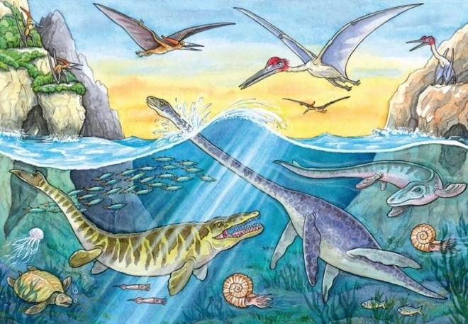 Dinosauři 2x24 dílků
