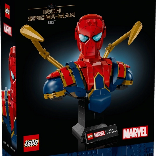 Kolekcionářská Poprsí Iron Spider-Mana LEGO Super Heroes