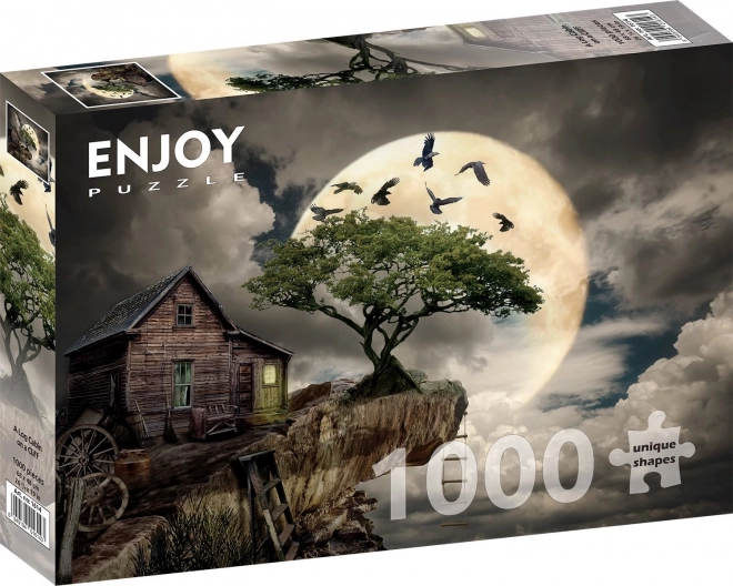 Puzzle Srub na útesu 1000 dílků