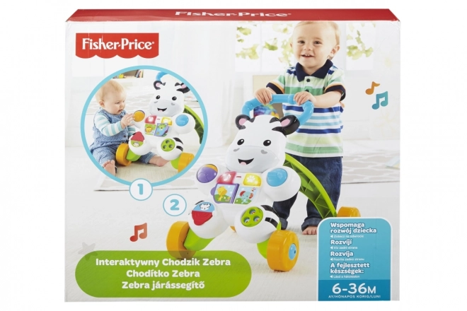 Chodítko zebra se zvuky