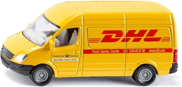 Realistický vzhled s autentickými potisky DHL