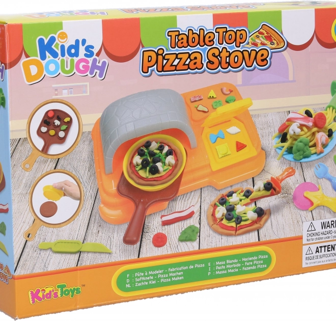 Modelovací hmota – pec na pizzu výtvarný set