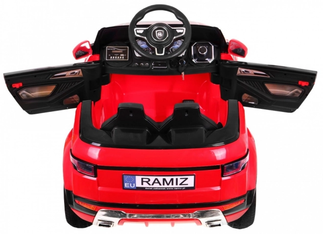Elektrické autíčko sportovní Rapid Racer červené