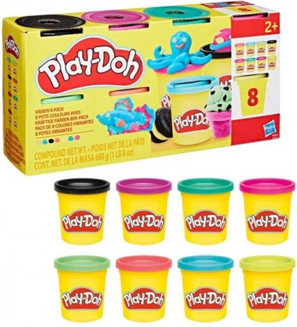 Play-Doh sada 8 kelímků