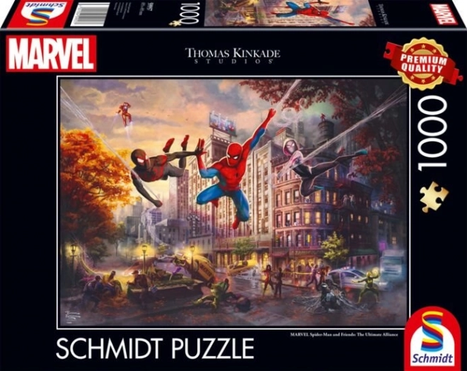 SCHMIDT Puzzle Marvel: Spiderman Ultimate Alliance 1000 dílků