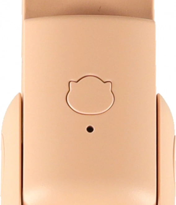 Mini skládací stolní větrák s USB růžový