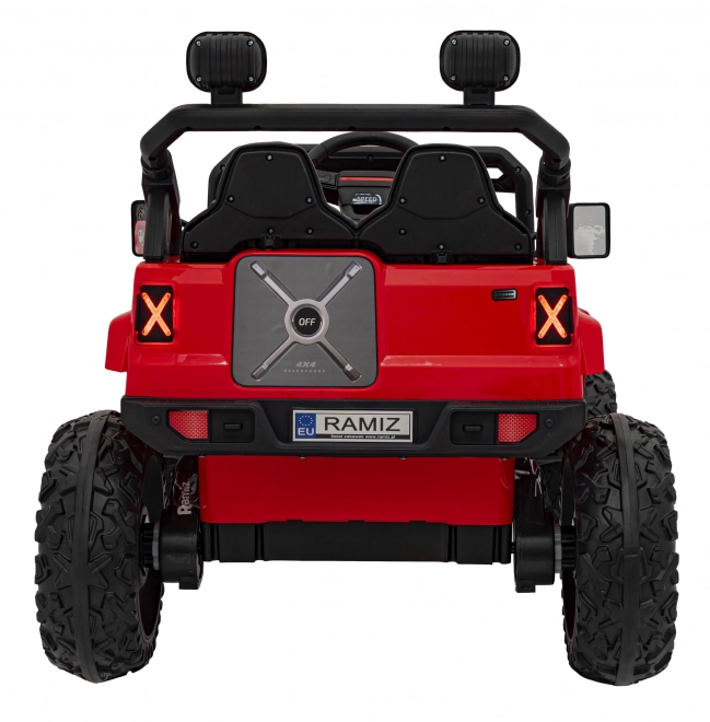 Dětské elektrické auto OFF ROAD Speed červené