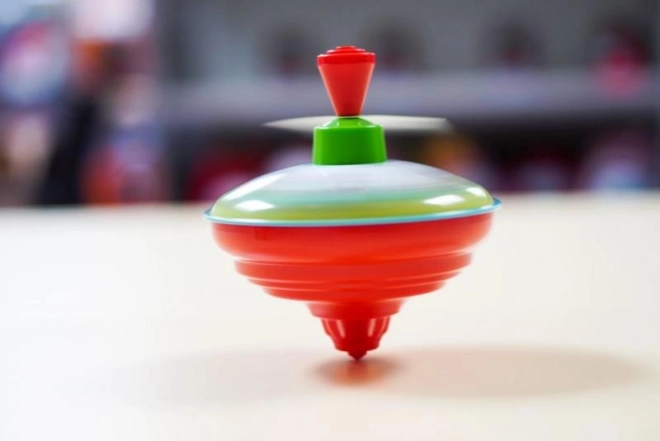 Káča točící Krtek kov/plast 13cm