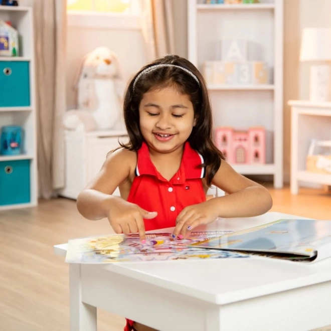 Melissa & Doug - znovupoužitelné samolepky Vozidla