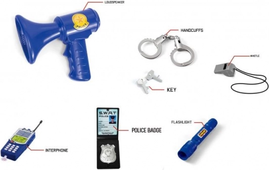 Policejní kufřík pro děti PLEJO