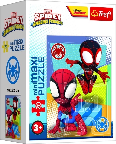 Minipuzzle Spidey a jeho úžasní přátelé
