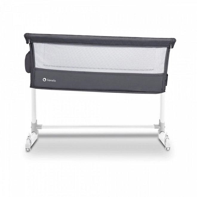 LIONELO Postýlka Theo 3v1 Dark Grey