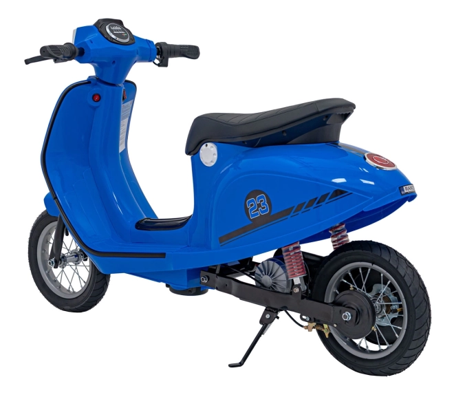 Dětský elektrický skutr Retro 23 modrý