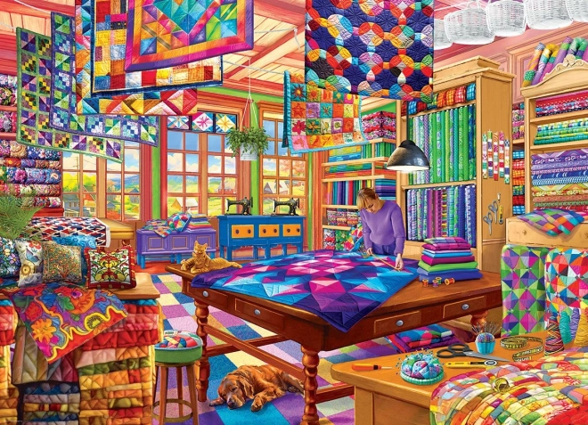 Puzzle Švadlena 1000 dílků Eurographics