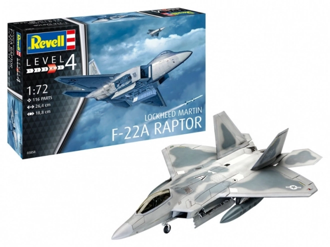 Stavebnice modelu Lockheed Martin F-22A Raptor