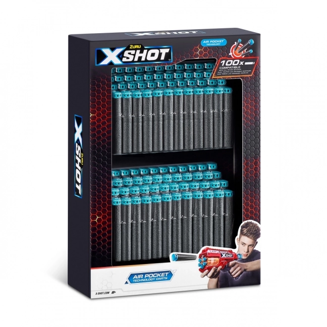 Sada pěnových nábojů X-Shot Excel 100 ks