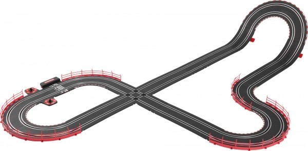 Adrenalinový okruh s kolmou stěnou a křižovatkou