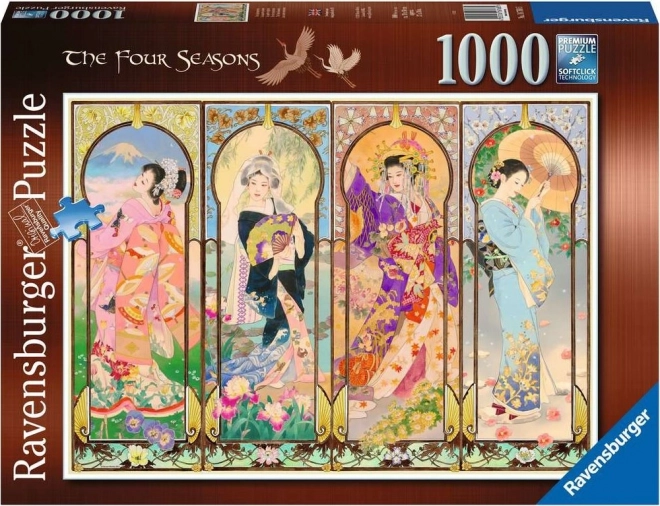 Puzzle Ravensburger Čtyři roční období 1000 dílků