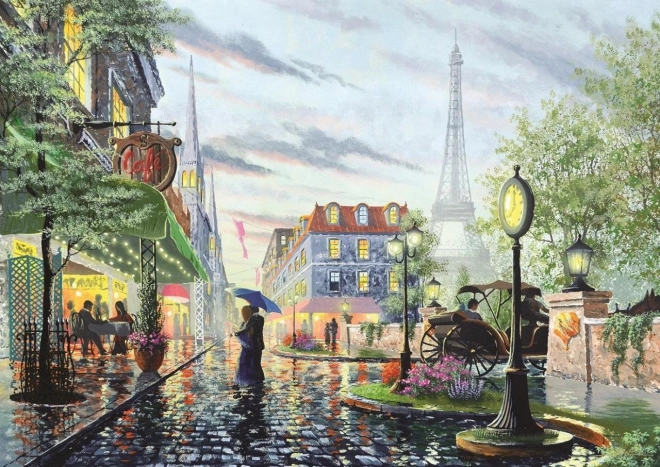Puzzle Letní déšť v Paříži 2000 dílků