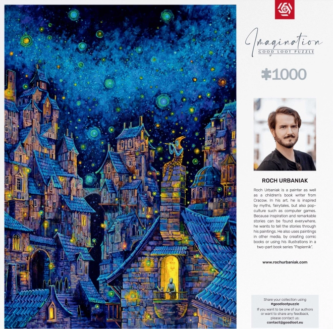Puzzle Imaginace od Roch Urbaniak - Koncert na komíně 1000 dílků