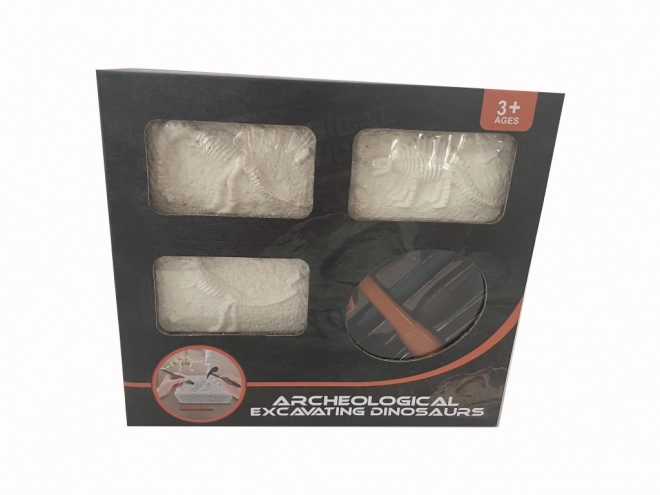 Archeologický set – dinosauři -Spinosaurus / Tyrannosaurus Rex / Signal Raptor