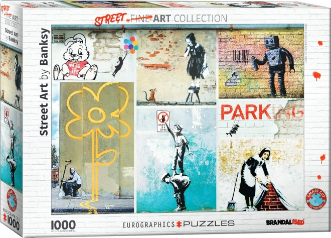EUROGRAPHICS Puzzle Banksy 1000 dílků