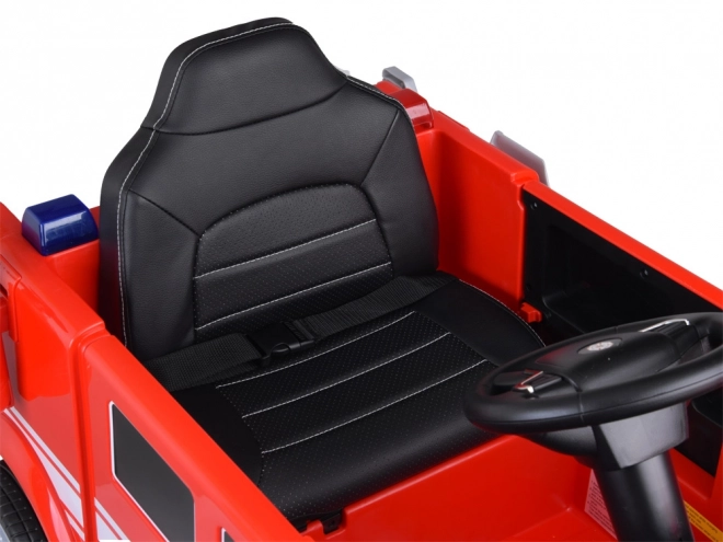 Elektrické hasičské auto pro děti s dálkovým ovládáním