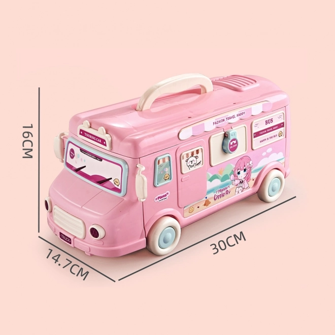 WOOPIE Kamper pro panenky 2v1 Domek XXL