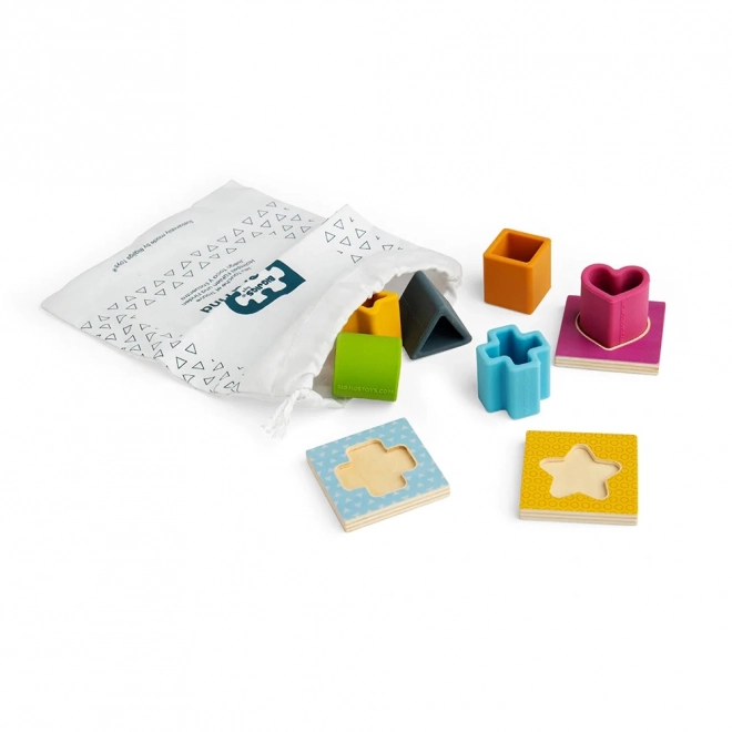 Bigjigs Toys Hmatej a Najdi Montessori hra