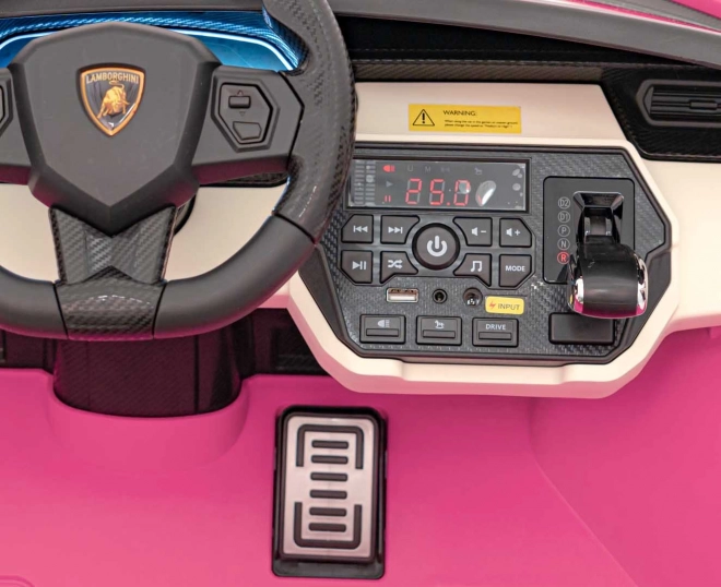 Vehicul electric Lamborghini SIAN – Růžové