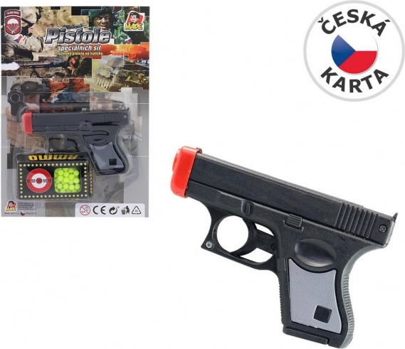Dětská pistole s kuličkami 11 cm
