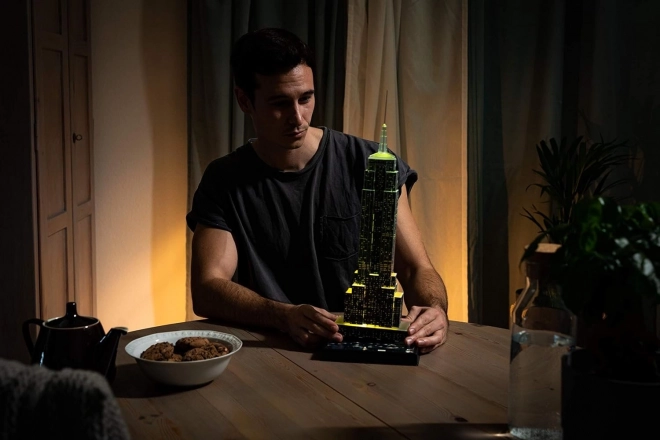 RAVENSBURGER Svítící 3D puzzle Noční edice Chrysler Building 216 dílků