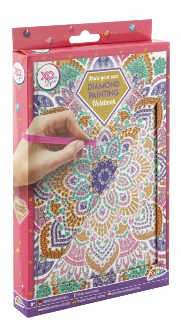 Grafix diamantové malování – zápisník A5 Mandala