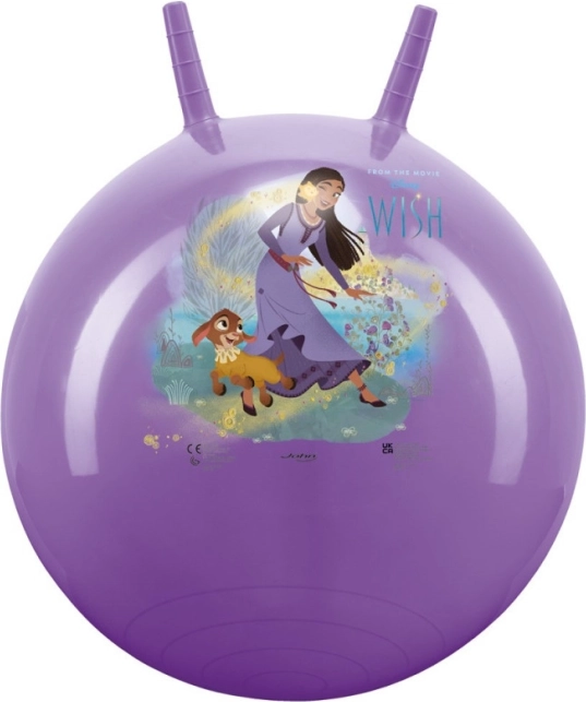 Skákací míč DISNEY WISH s držadly