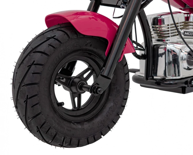 Dětský motocykl Chopper Warrior růžový