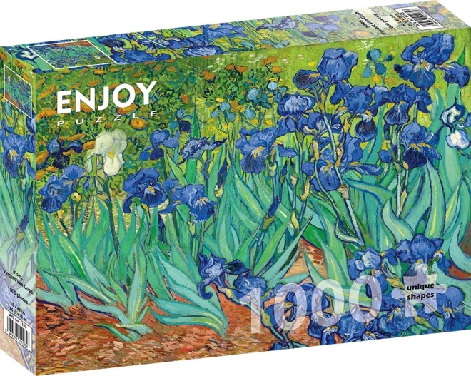 Puzzle Kosatce od Vincenta van Gogha 1000 dílků