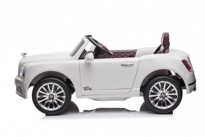 Elektrické dětské autíčko Bentley Mulsanne – Bílá